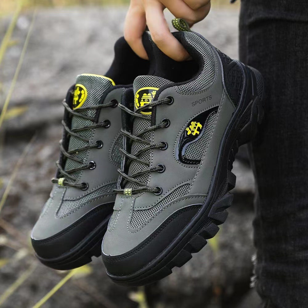 Breathable Korean Style Men's Sports Hiking Shoes - Your Ultimate Adventure Companion
